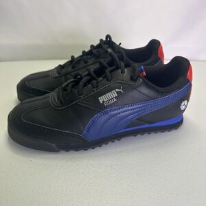 PUMA x BMW M Motorsport Roma Via Black Estate Blue 4.5C Youth Kids‎